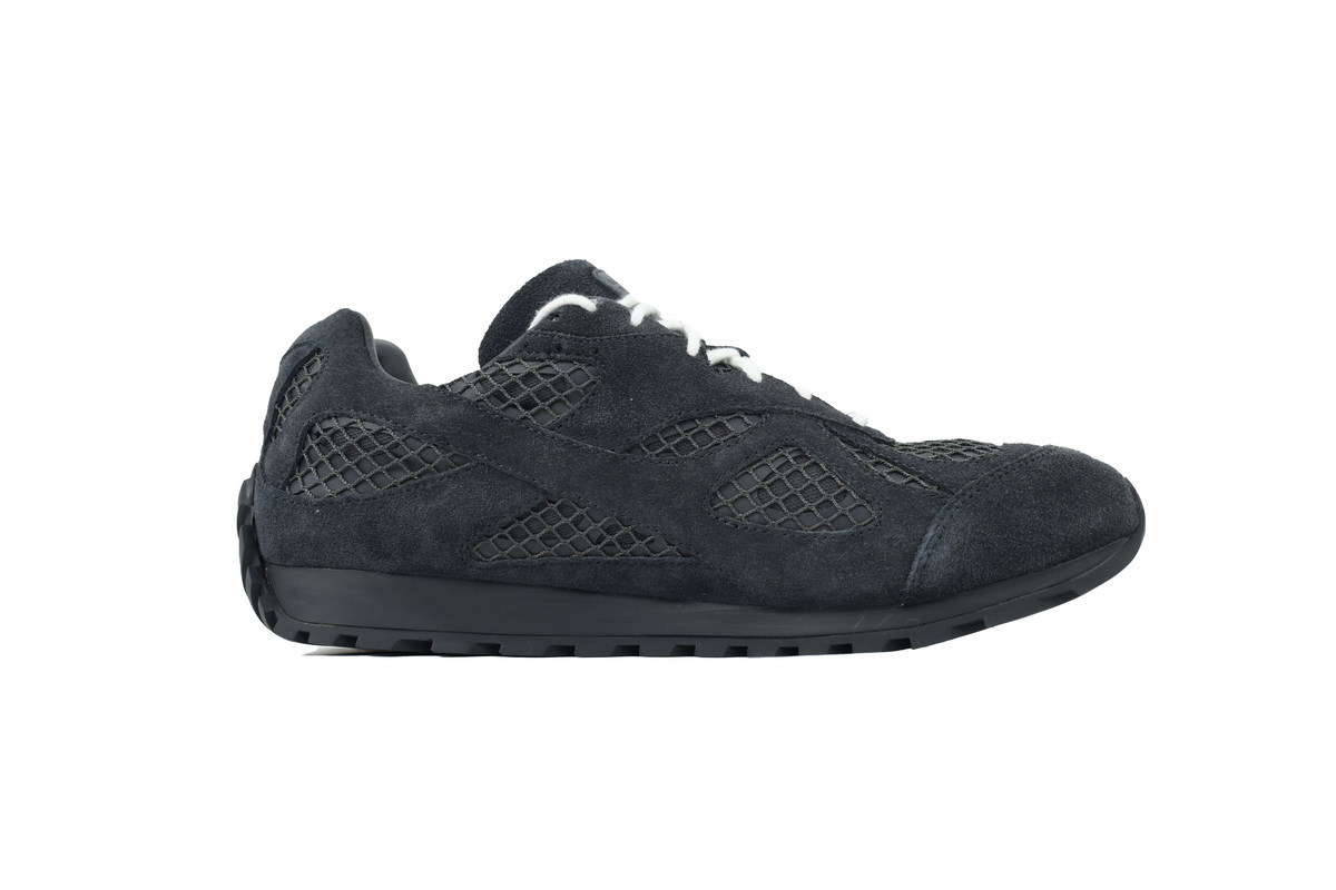 Bottega Veneta Orbit Sneakers Black Suede