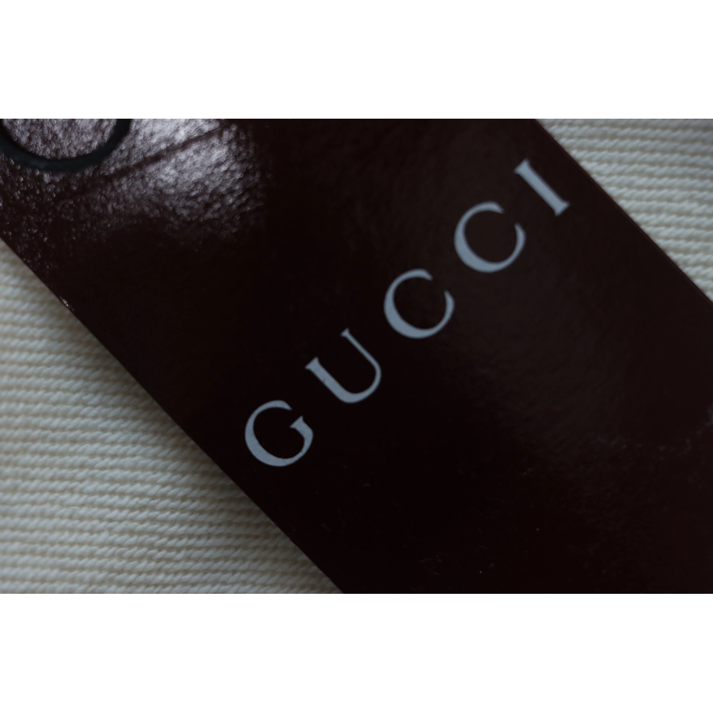 Gucci Musical Note Signature Logo Letter Embroidered Hoodie Apricot