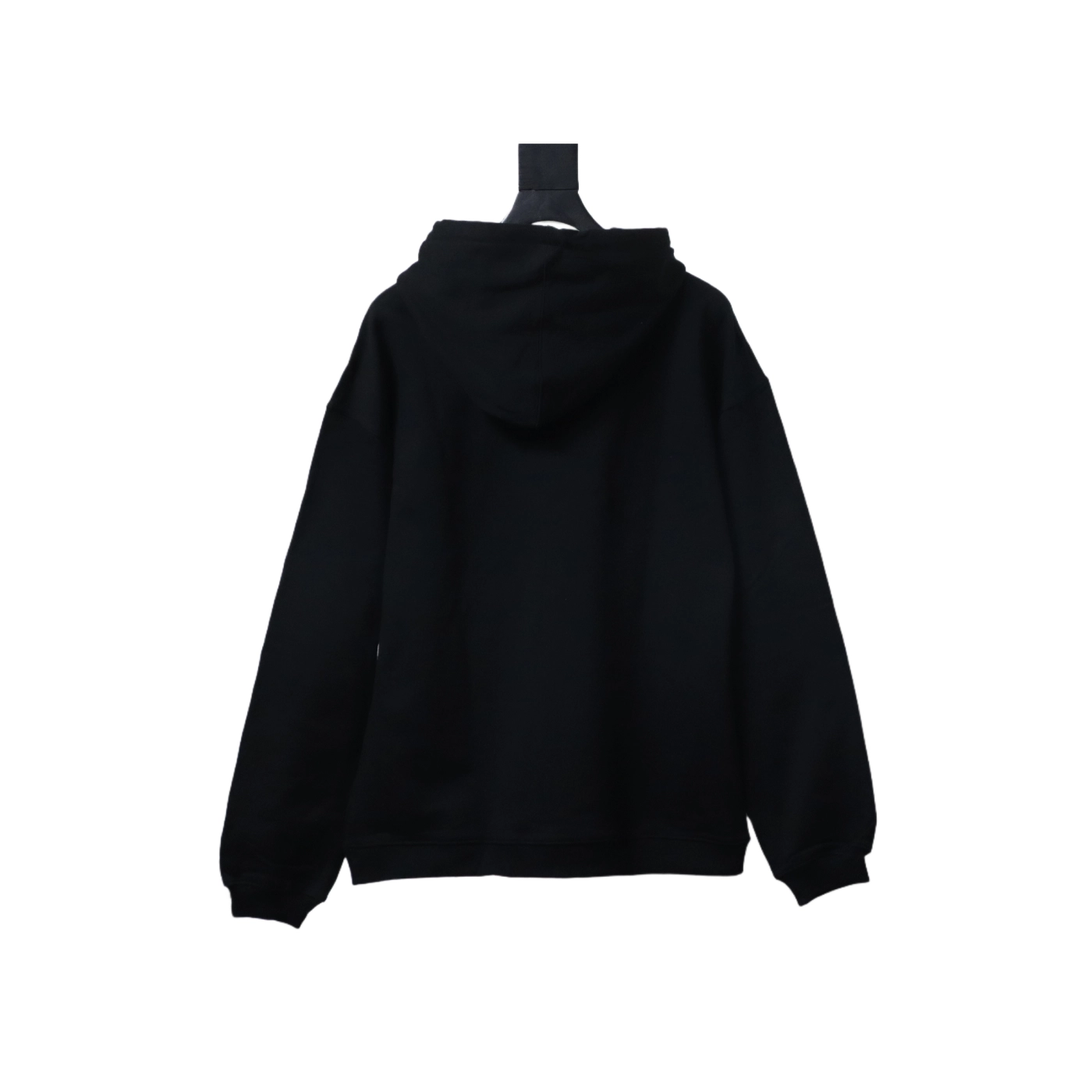 Gucci Cotton Blade Print Hoodie Black