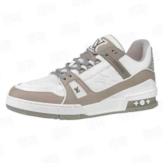 Louis Vuitton LV Trainer Grey White