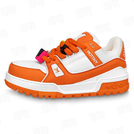 Louis Vuitton LV Trainer Maxi Orange