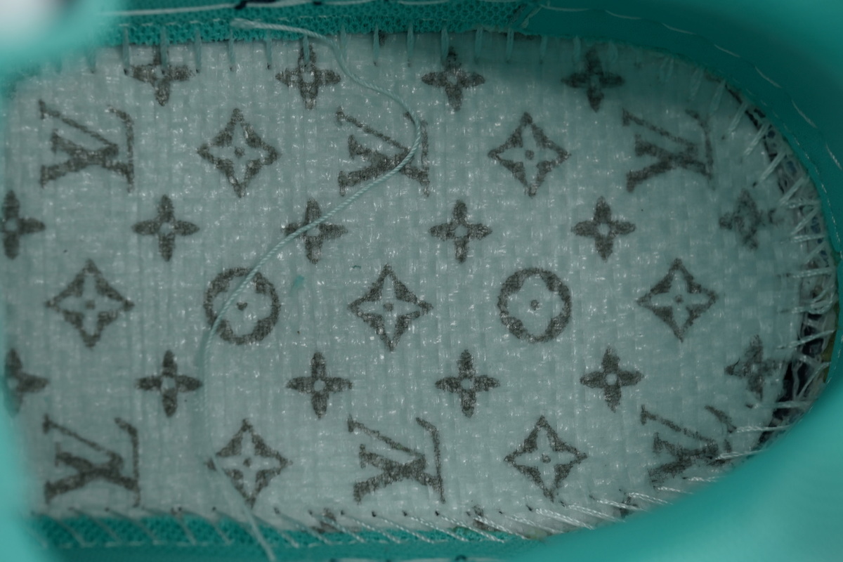 Louis Vuitton LV Trainer Camouflage Blue