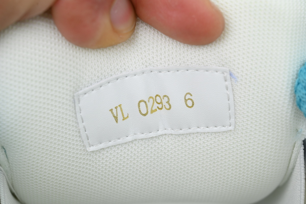 Louis Vuitton LV Trainer Maxi Blue Teal