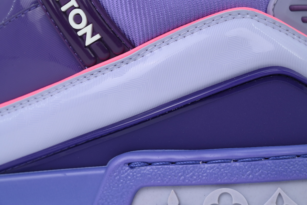 Louis Vuitton LV Trainer Maxi Purple Pink