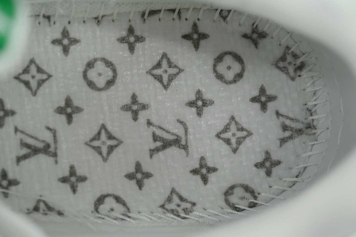 Louis Vuitton Trainer Green Monogram