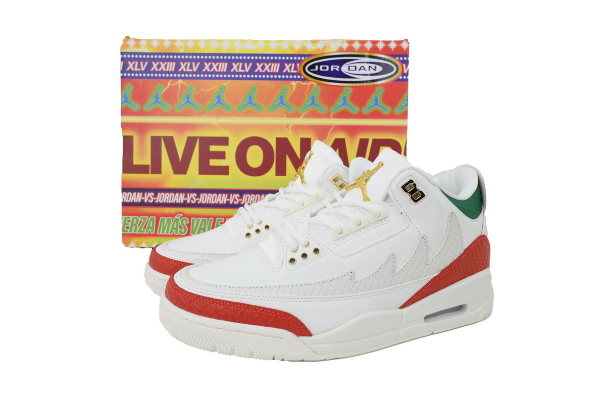 Jordan 3 Retro El Vuelo Summit White IO1752-100