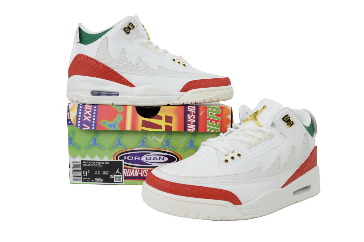 Jordan 3 Retro El Vuelo Summit White IO1752-100