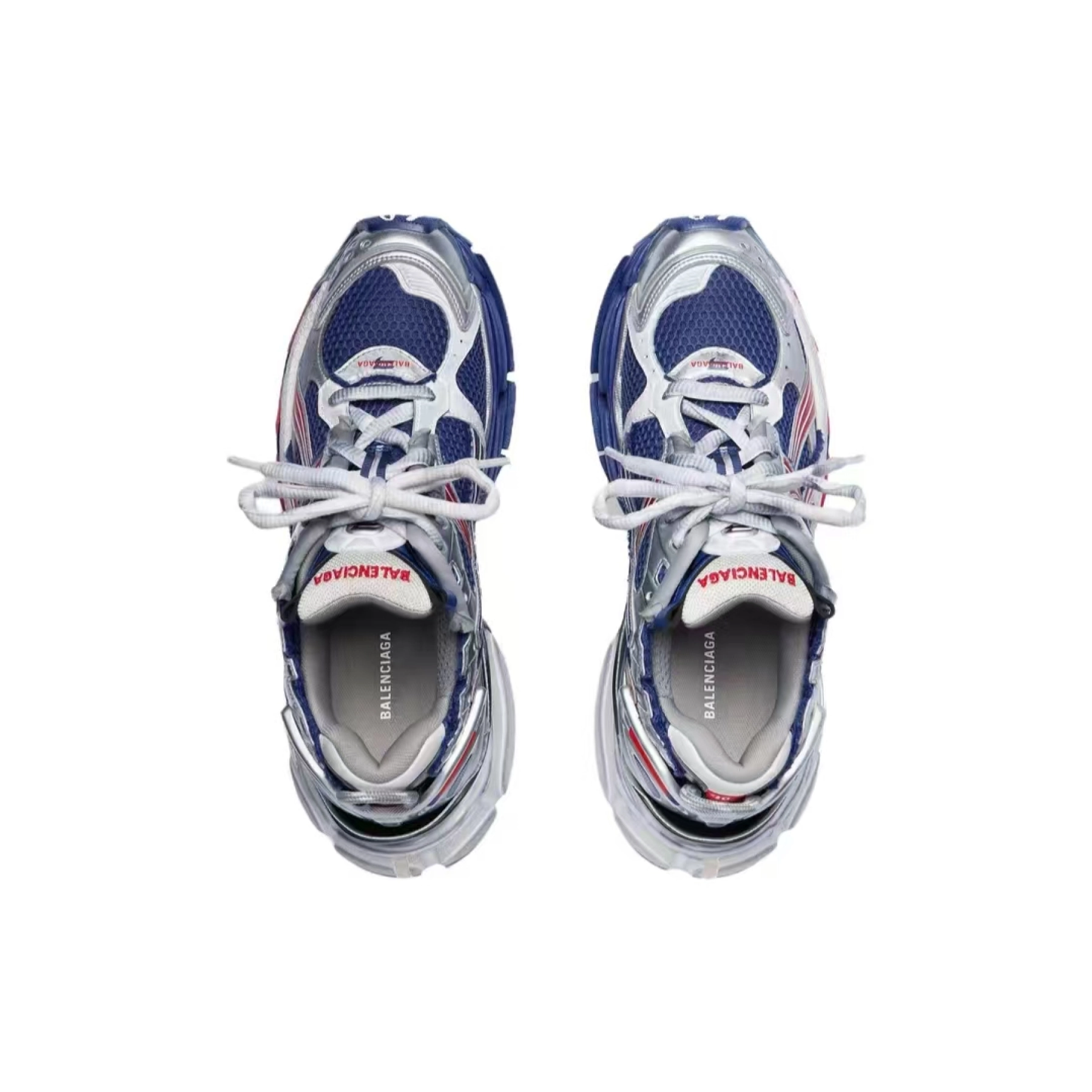 Balenciaga Runner Gradient Navy Red Grey