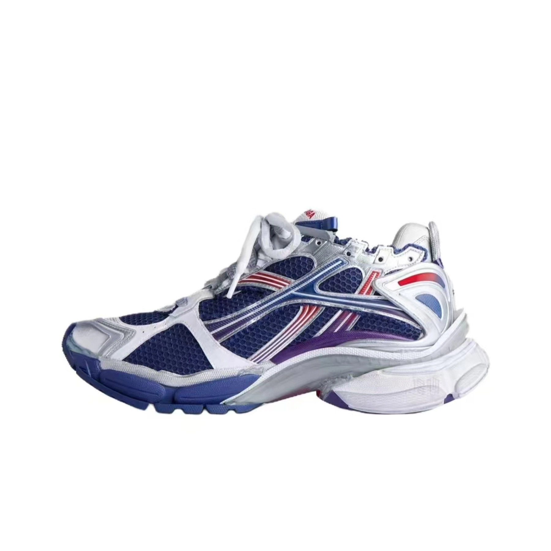 Balenciaga Runner Gradient Navy Red Grey