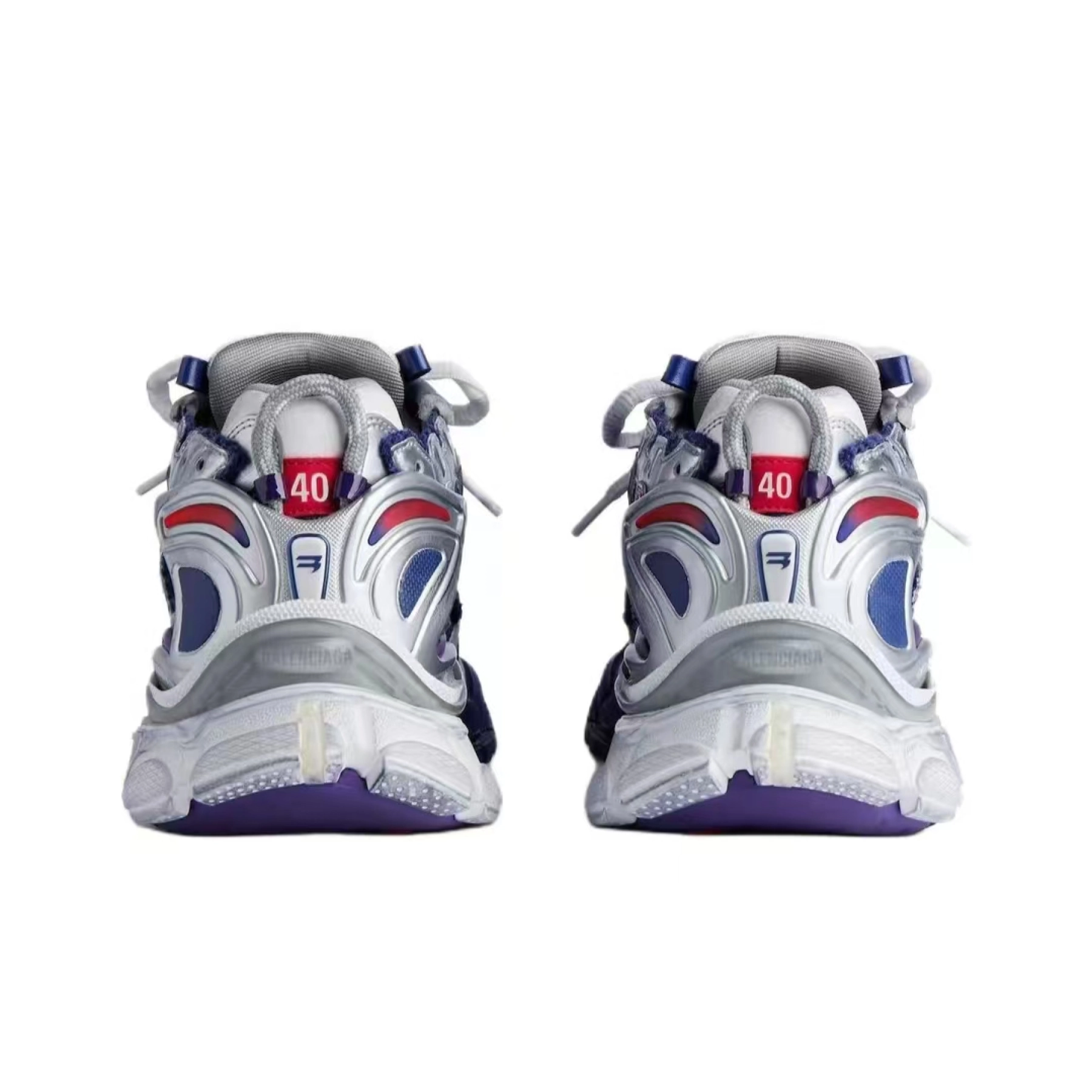 Balenciaga Runner Gradient Navy Red Grey