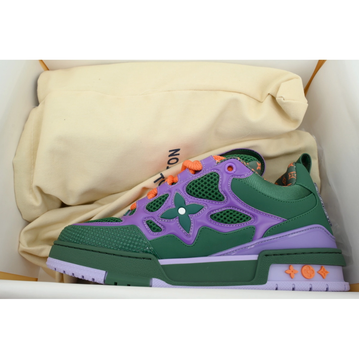 Louis Vuitton LV Skate Sneaker Green Purple