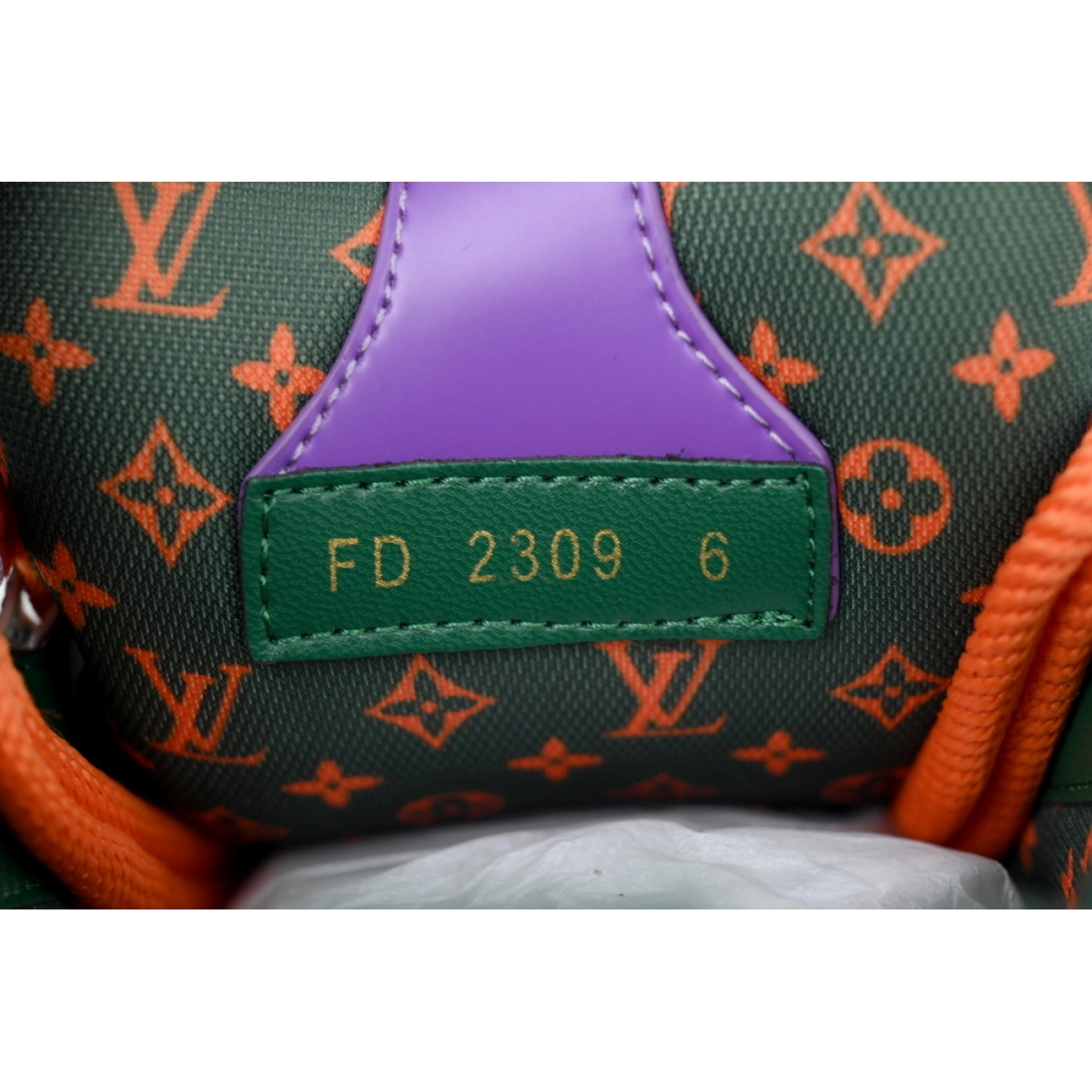 Louis Vuitton LV Skate Sneaker Green Purple