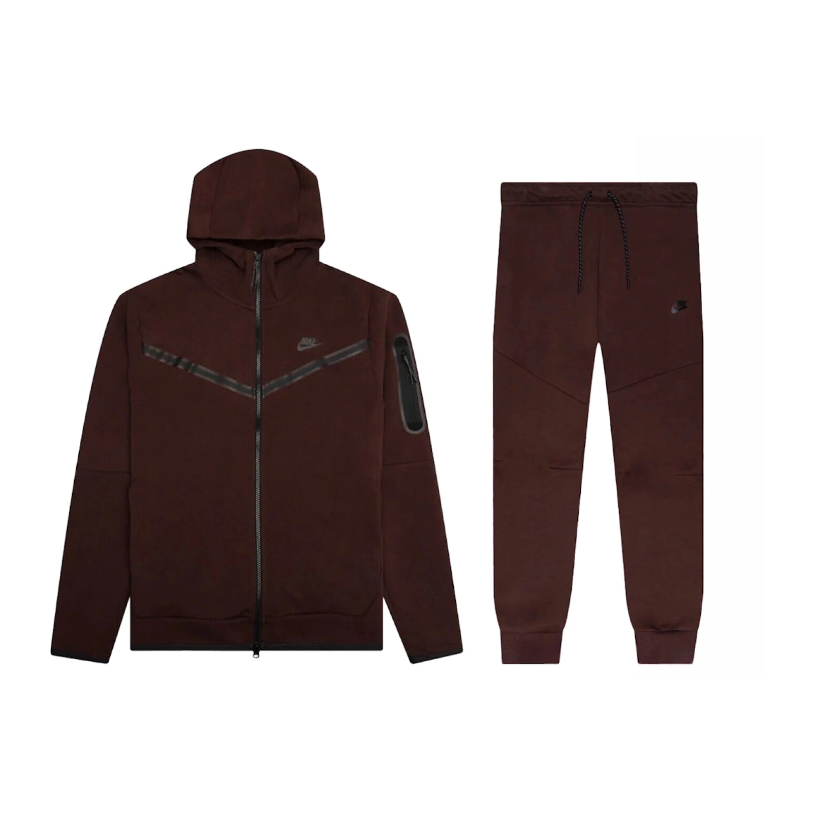 Nike Sportswear Tech Fleece Hoodie & Joggers Set Earth/Black