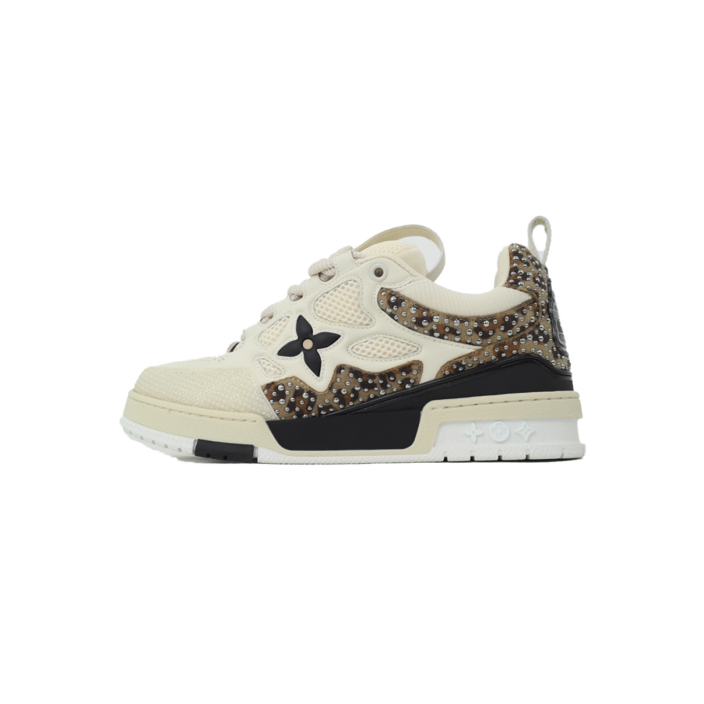 Louis Vuitton LV Skate Sneaker White Coffee Diamond