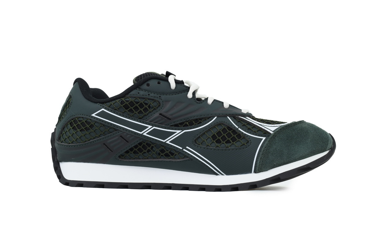 Bottega Veneta Orbit Sneakers Dark Green