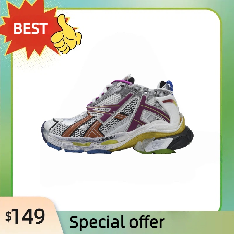 Balenciaga Runner Multicolor Grey Sneaker 677403W3RB68123