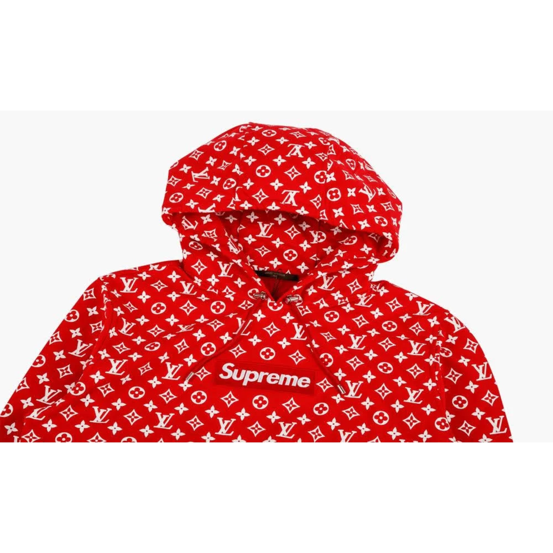 Louis Vuitton x S Box Logo Hooded Sweatshirt Red