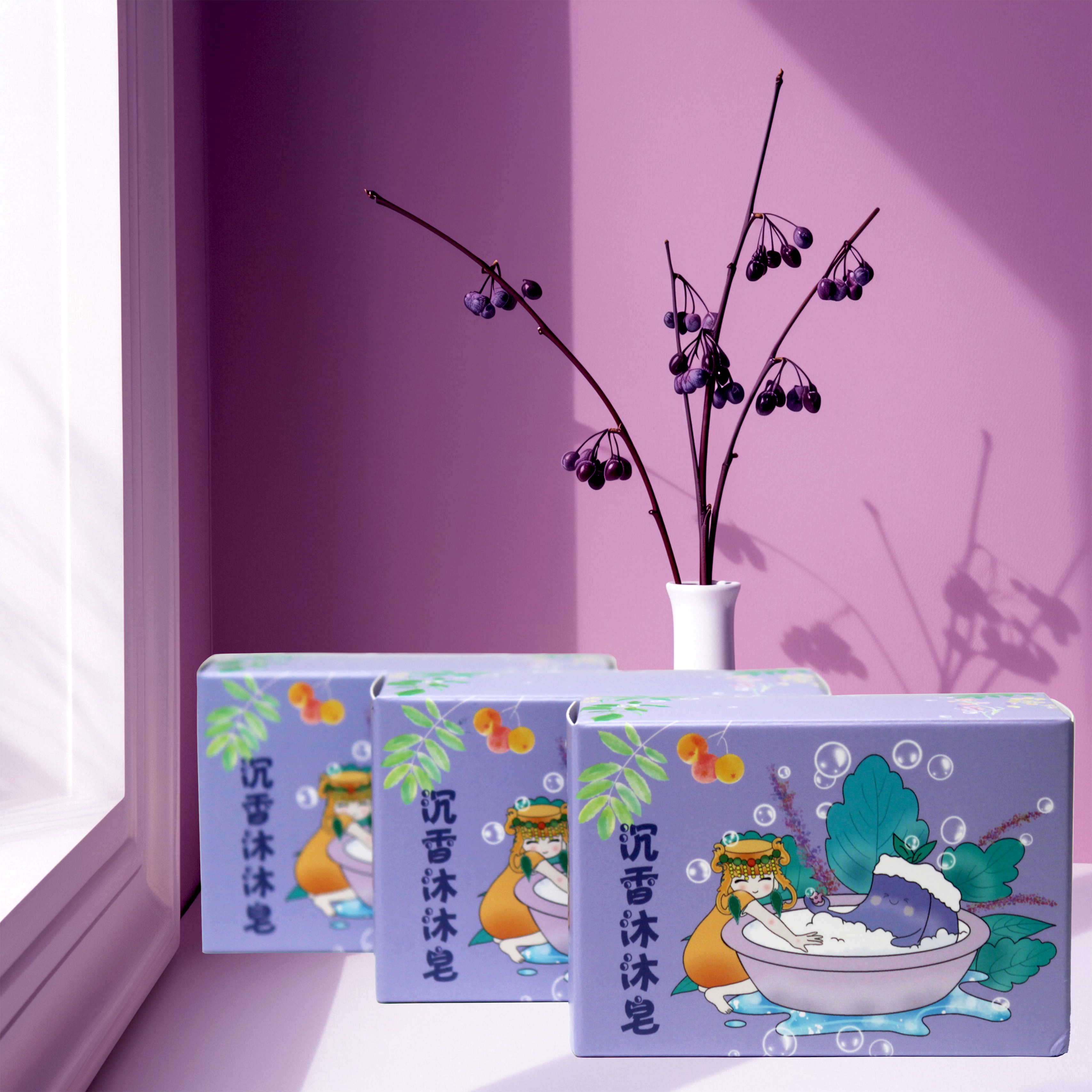 Agarwood mumu soap(Essential Oil Soap)