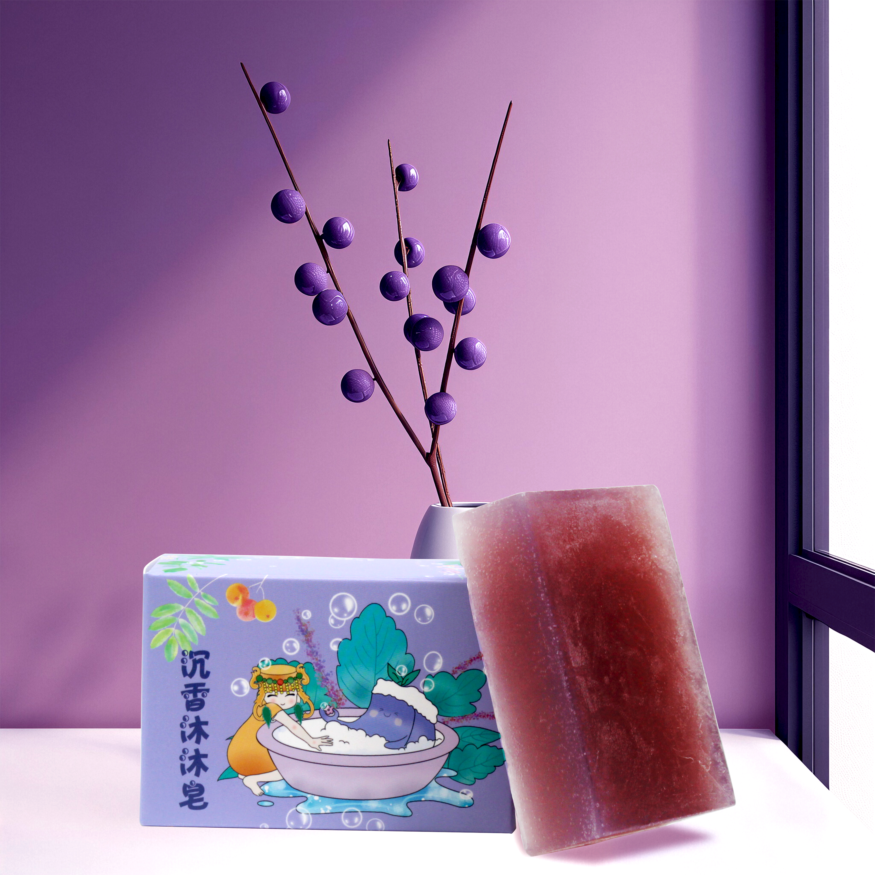 Agarwood mumu soap(Essential Oil Soap)