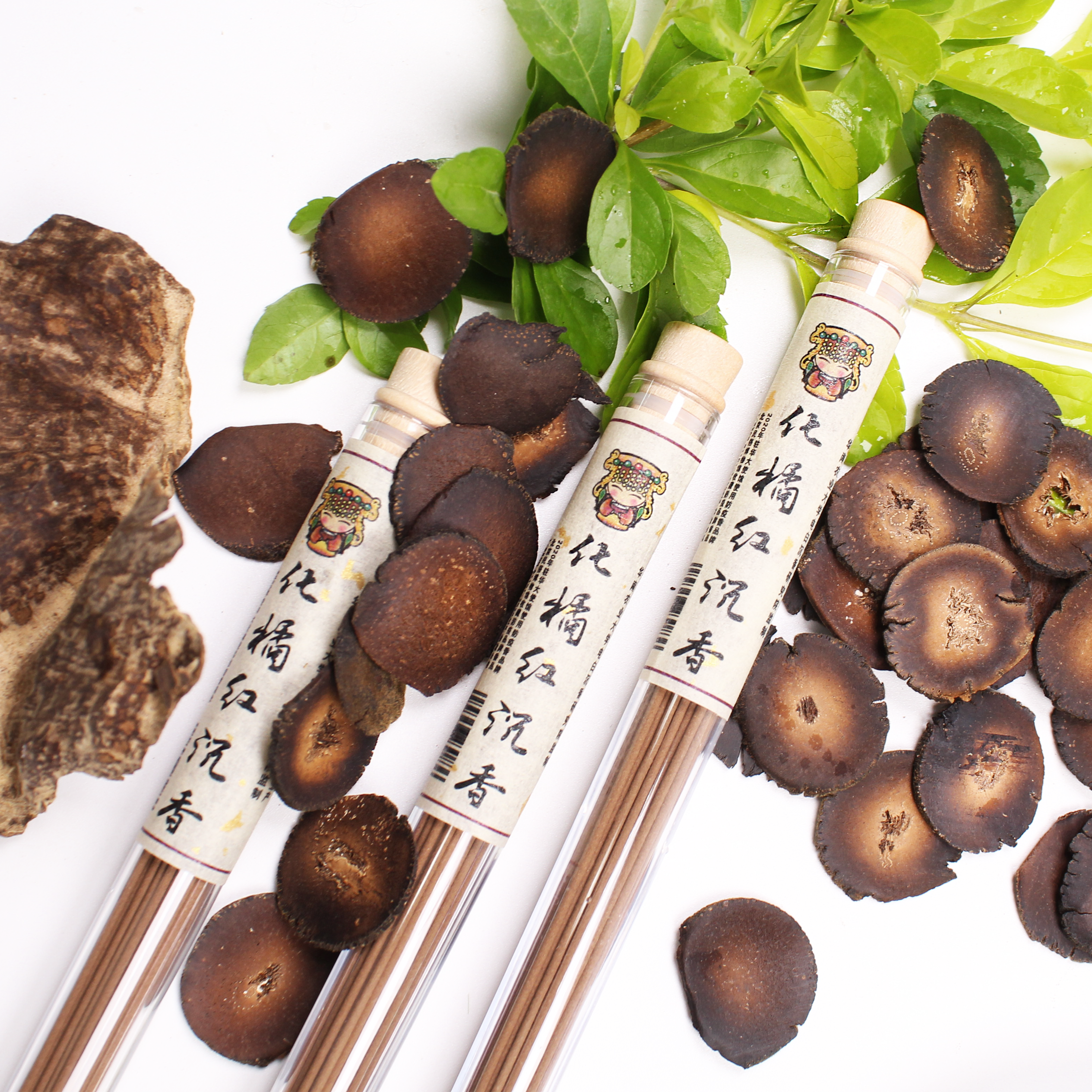 Hu A Poly Red Agarwood(Incense stick)