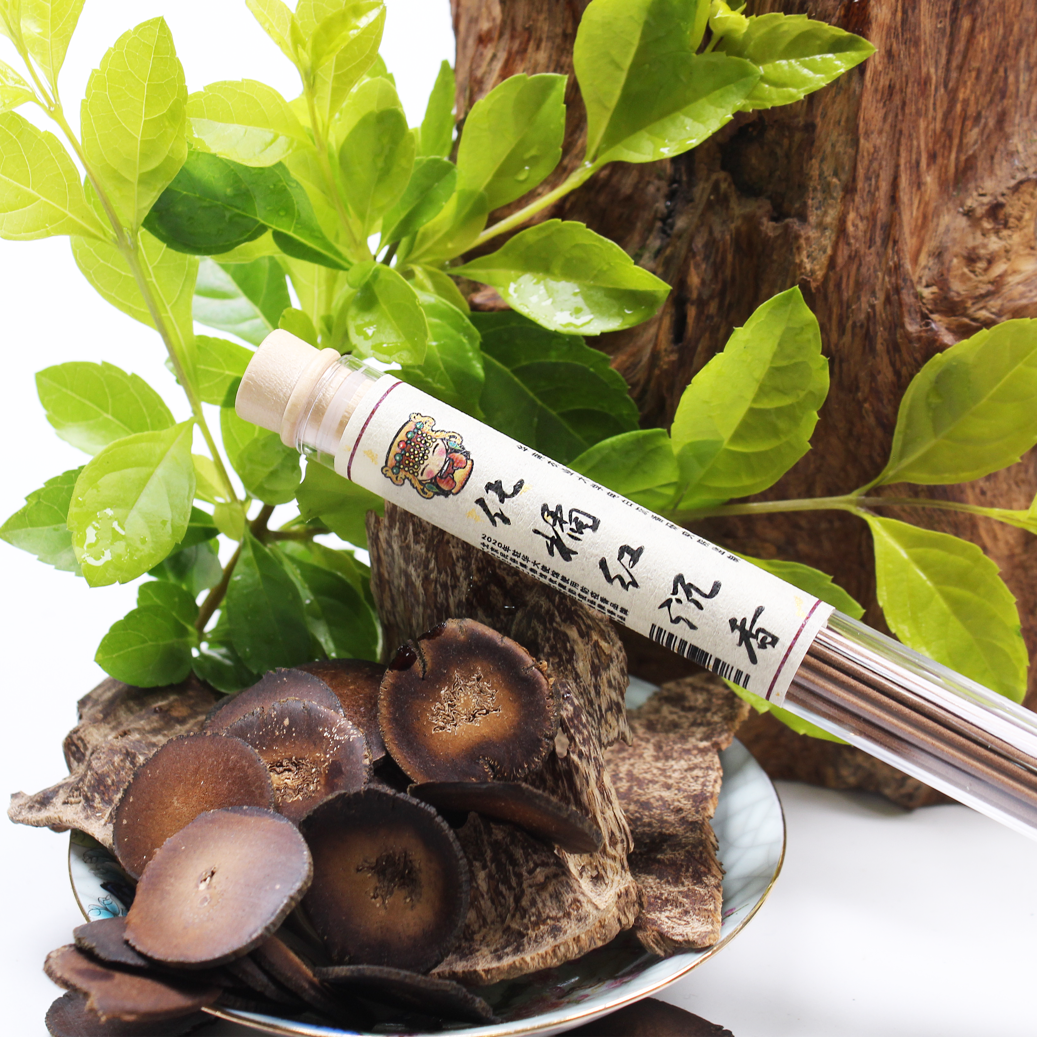 Hu A Poly Red Agarwood(Incense stick)