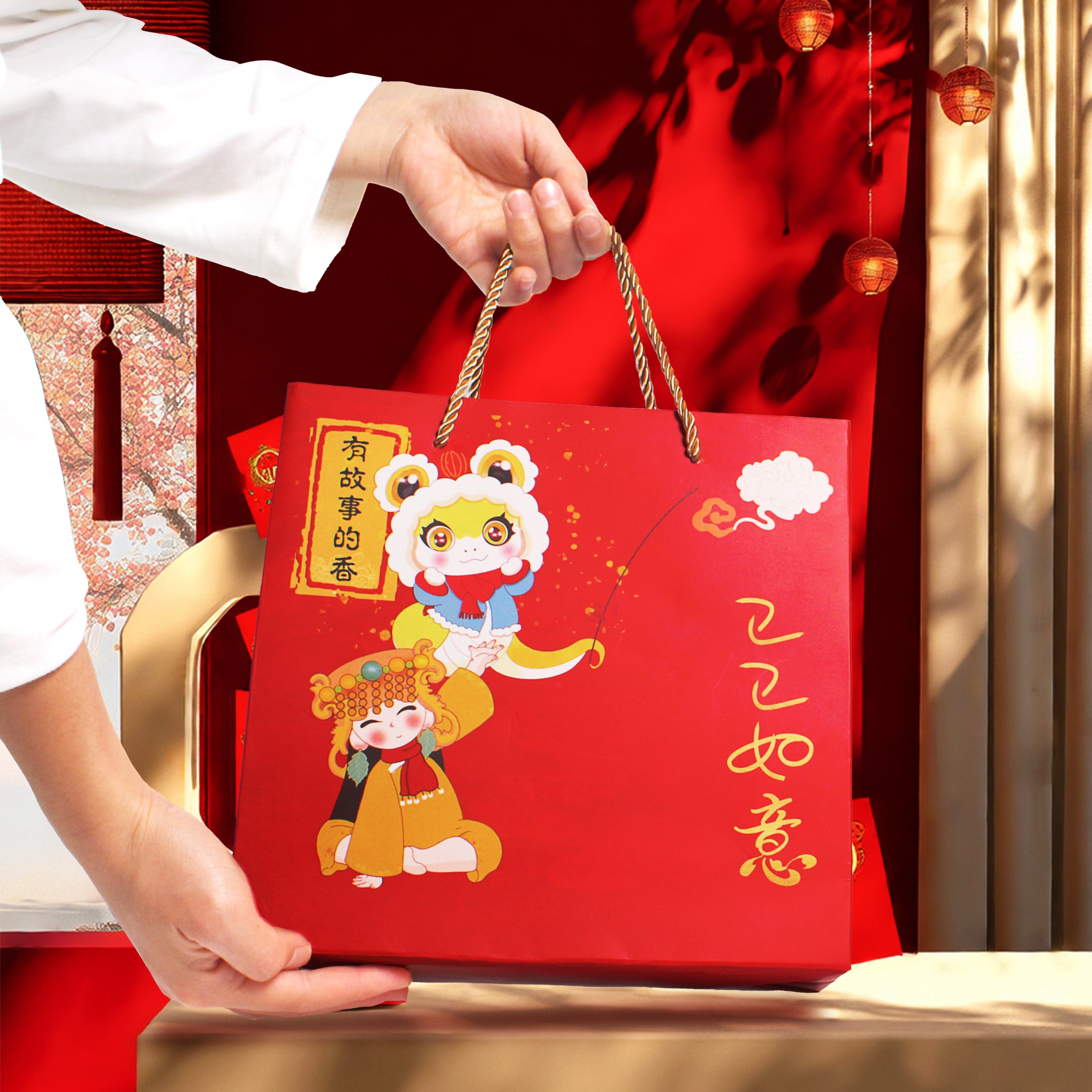 Everything goes well agarwood gift box (gift box series)