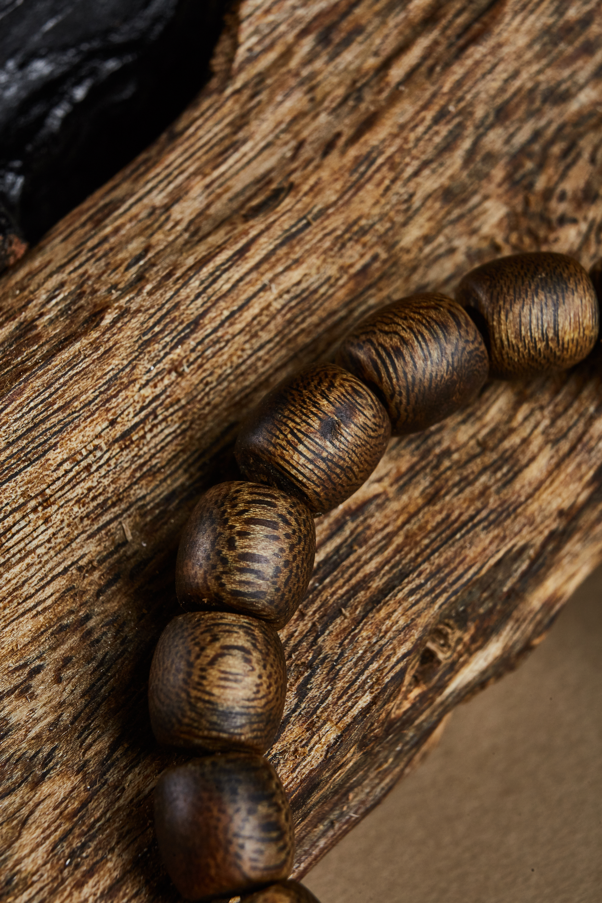 G01-Single circle drum bead agarwood bracelet