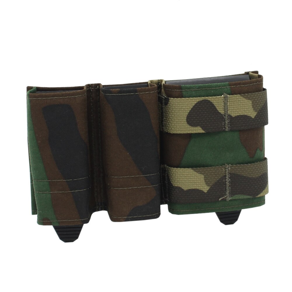 TR Lightweight Molle KYWI Single 5.56 +Double 9mm Mag Pouch