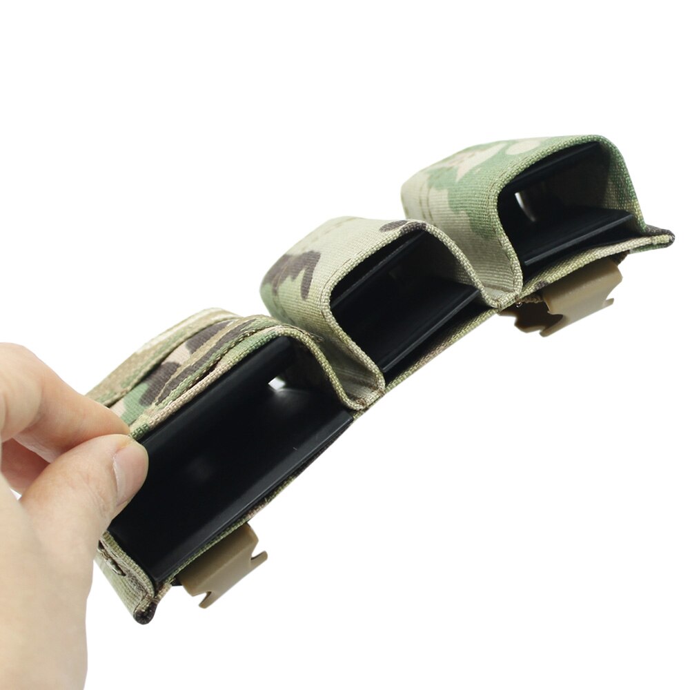 TR Lightweight Molle KYWI Single 5.56 +Double 9mm Mag Pouch