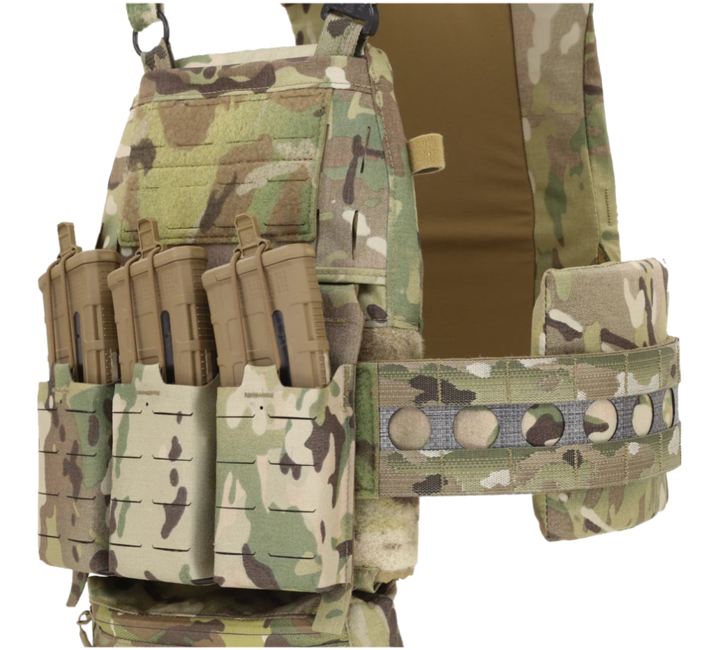 TR Lightweight Cummerband 3AC 6X6 Side Plate Pouch Set