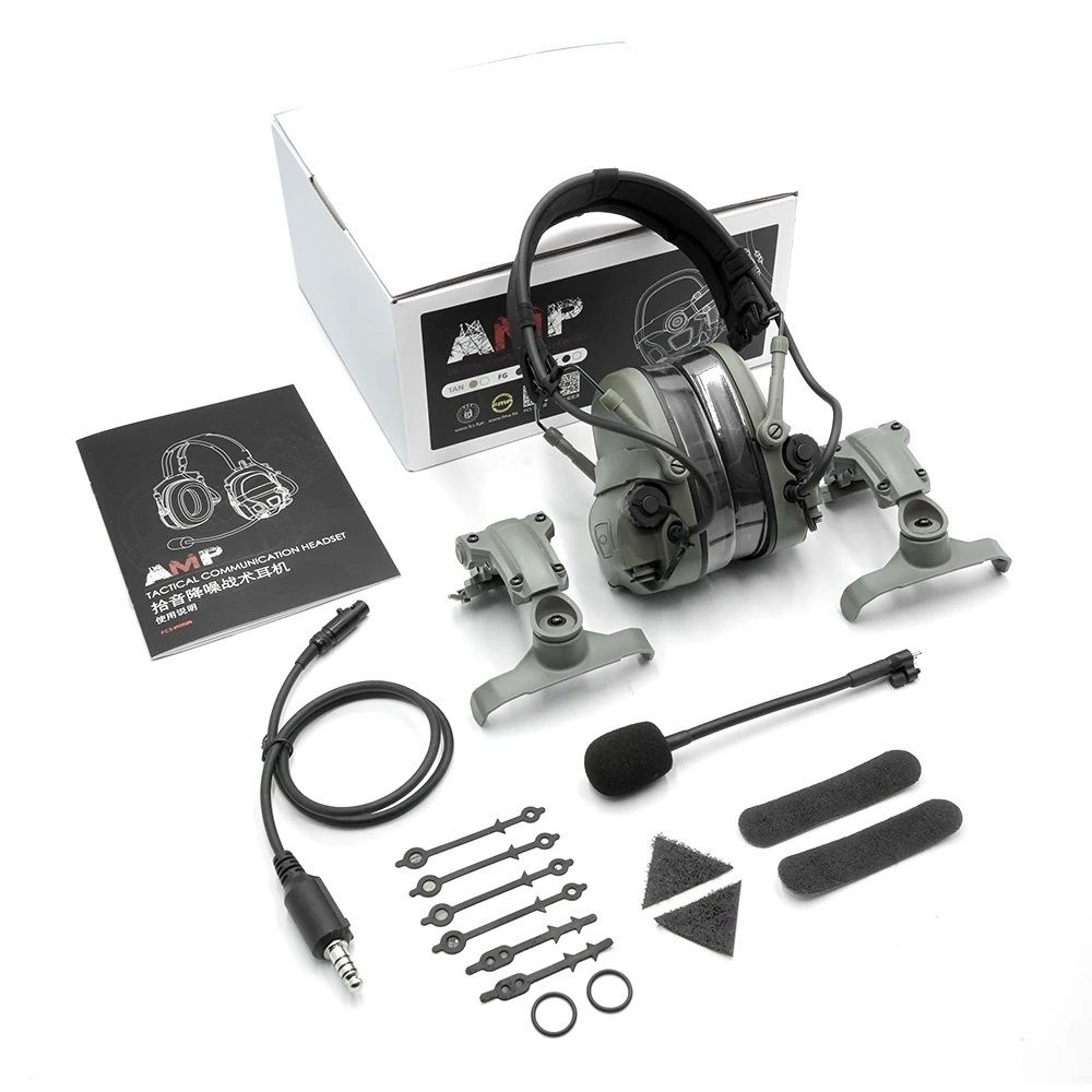 FMA x FALCO (FCS) Ops-Core Type AMP Headset Set