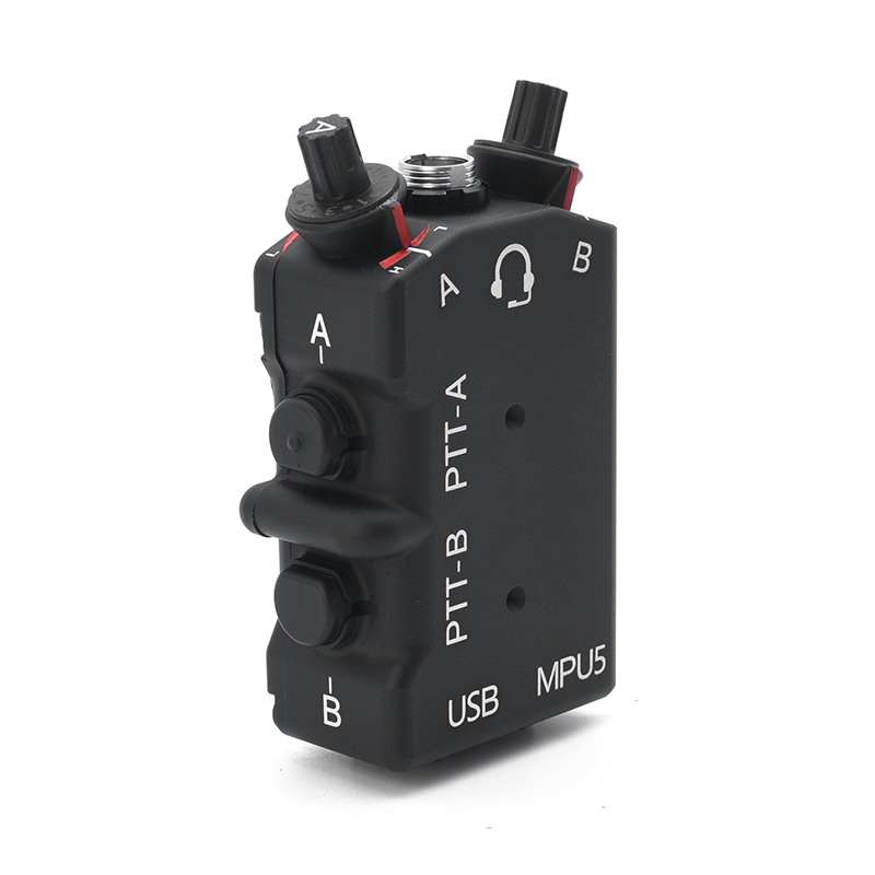 FCS MPU5 DUAL Tactical Headset Dual-Channel PTT