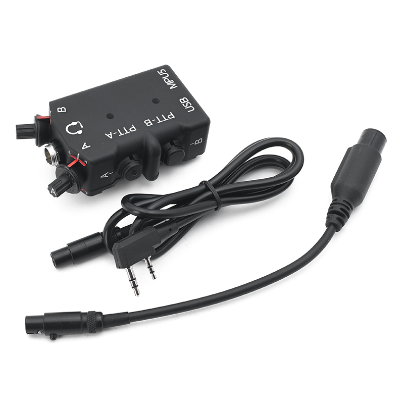 FCS MPU5 DUAL Tactical Headset Dual-Channel PTT-2026 Verson - cootac