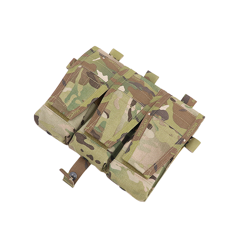 Sunsnow Detachable Triple M4/AK Pouch Flap Panel