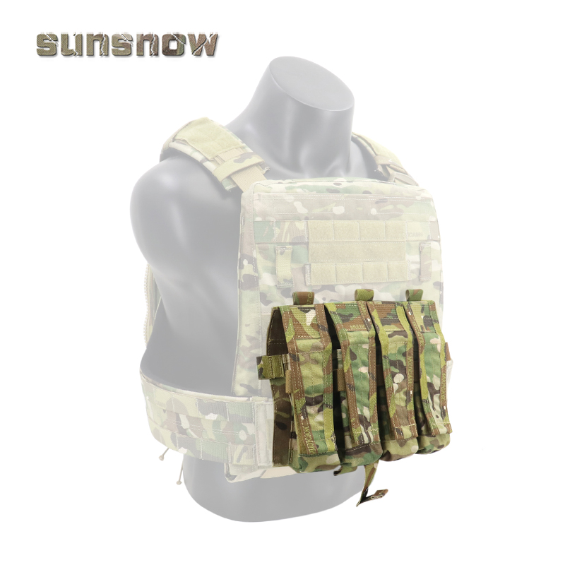 Sun snow CP Style Quad SMG mag pouch for AVS JPC2.0