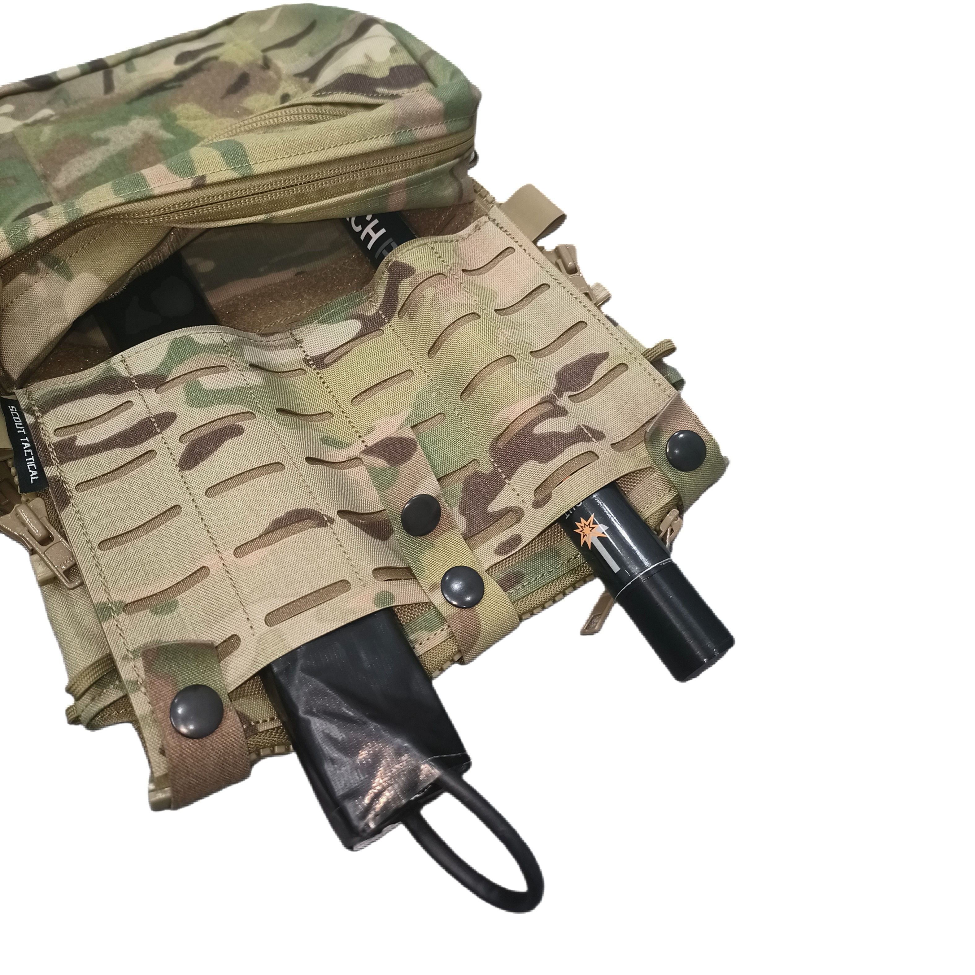 ST Spiritus Style Back Panel MOLLE Flap