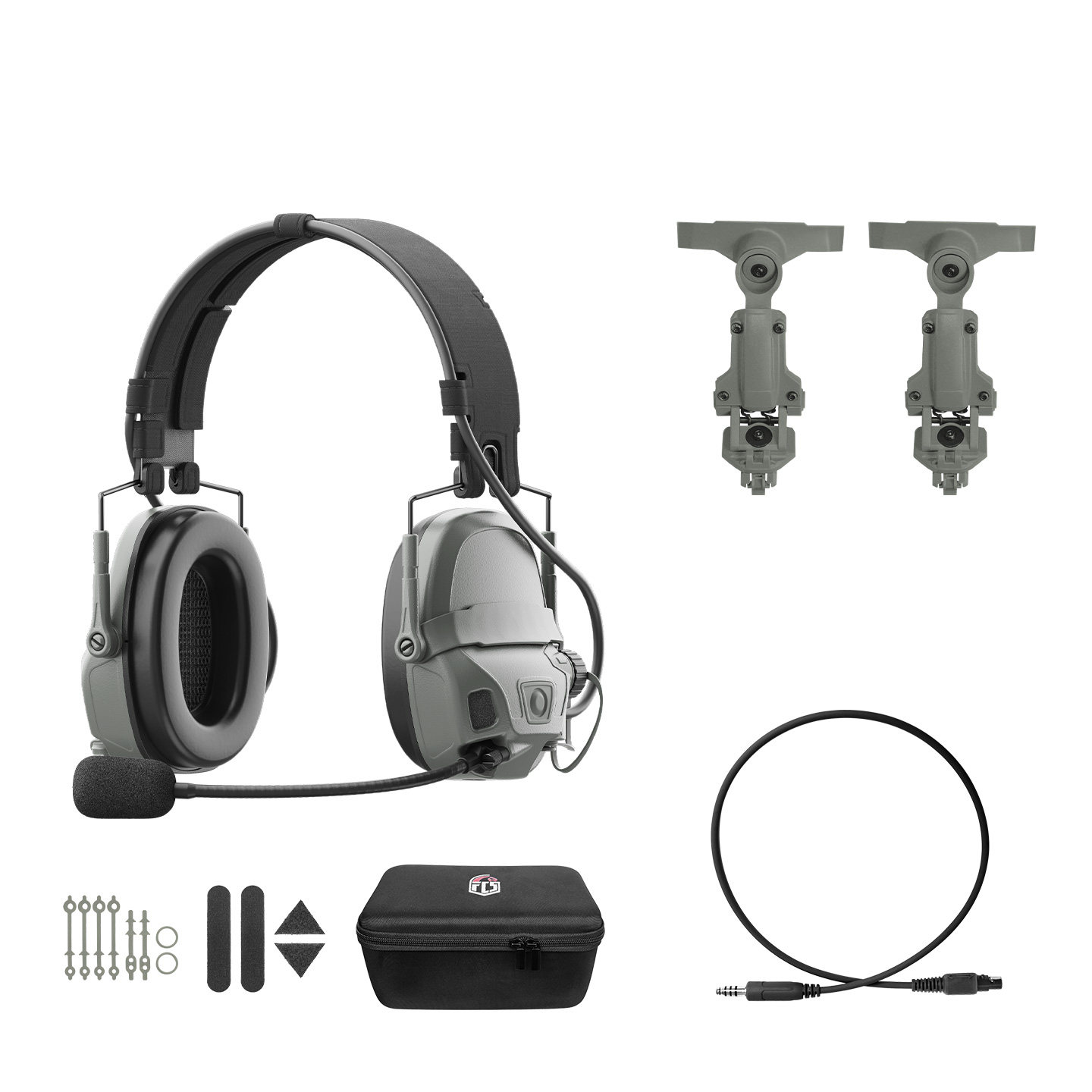 FMA x FALCO (FCS) Ops-Core Type AMP Headset Set