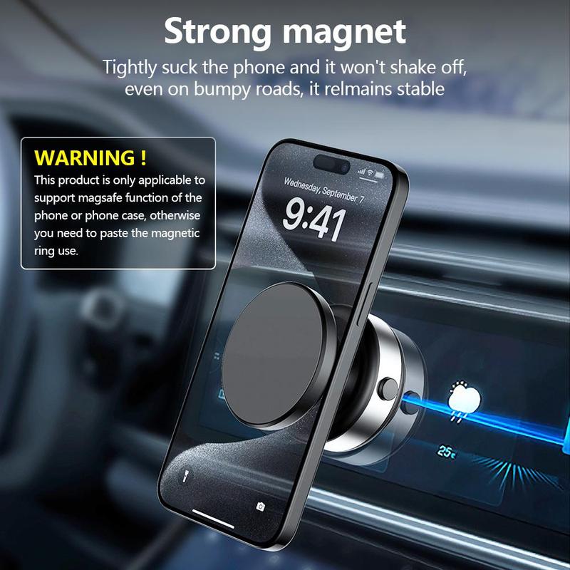 Fall Car Electric Suction Cup Vacuum Magnetic Phone Holder,