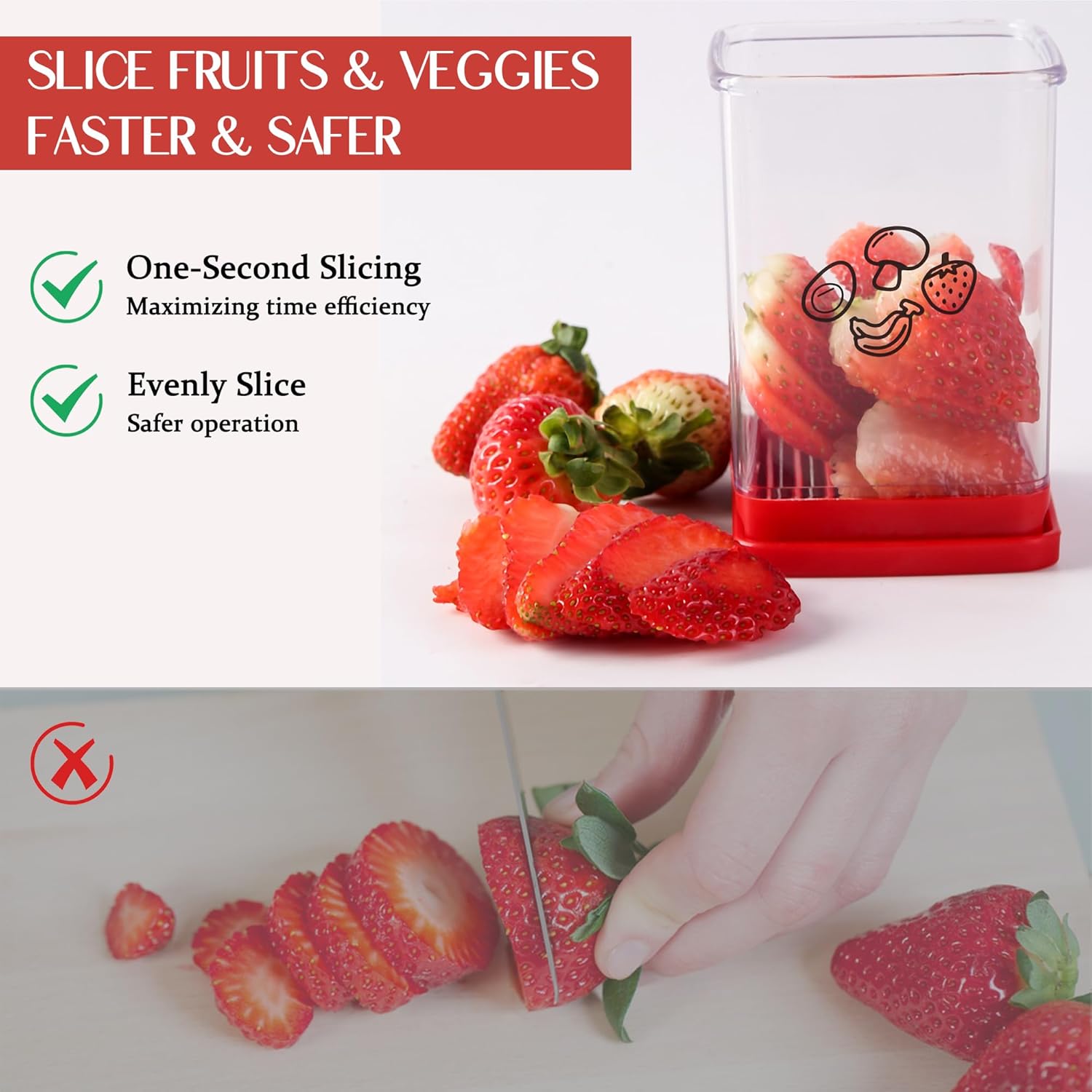 Fruit & Vegetable Fast Cutting Slicer,