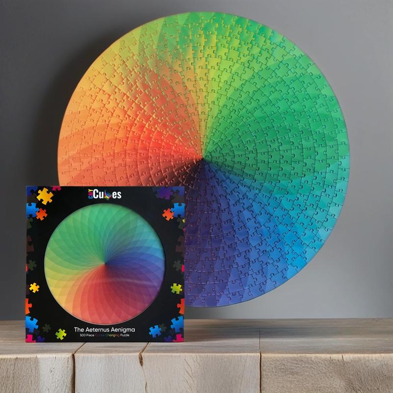 The Aeternus Aenigma - Magic 1000 Piece Color Changing Puzzle - Limited Edition - CMY Cubes