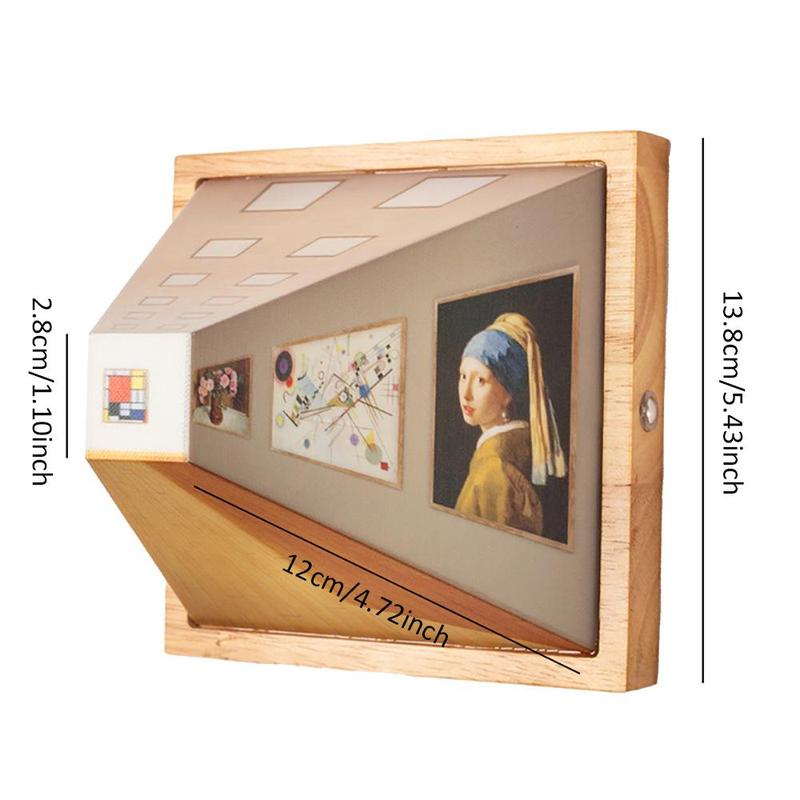 3D Naked Eye Visual Night Light,Art Work Design Night Light,