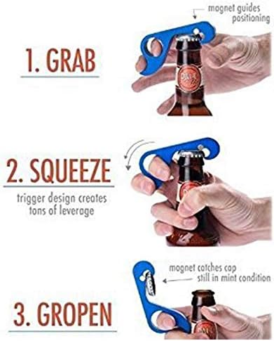 One Handed Grab Opener for Bottles