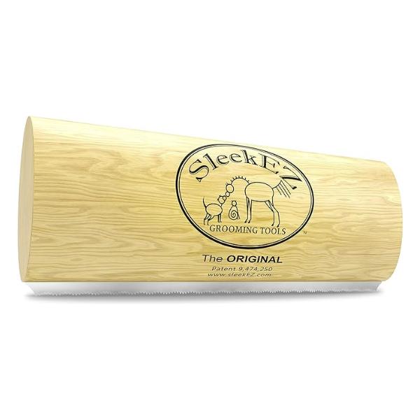 SleekEZ Dog Brush for Shedding & Grooming, Deshedding Tool for Short & Long Haired Dogs,