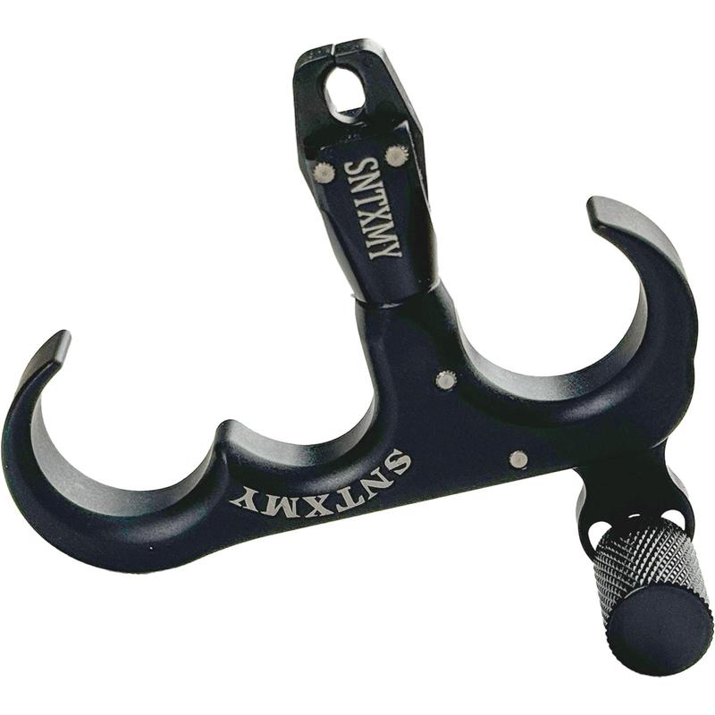 360° Rotatable Three-finger Bow Release Tool, Bow Release Trigger, Archery Bow Release Aid Tool