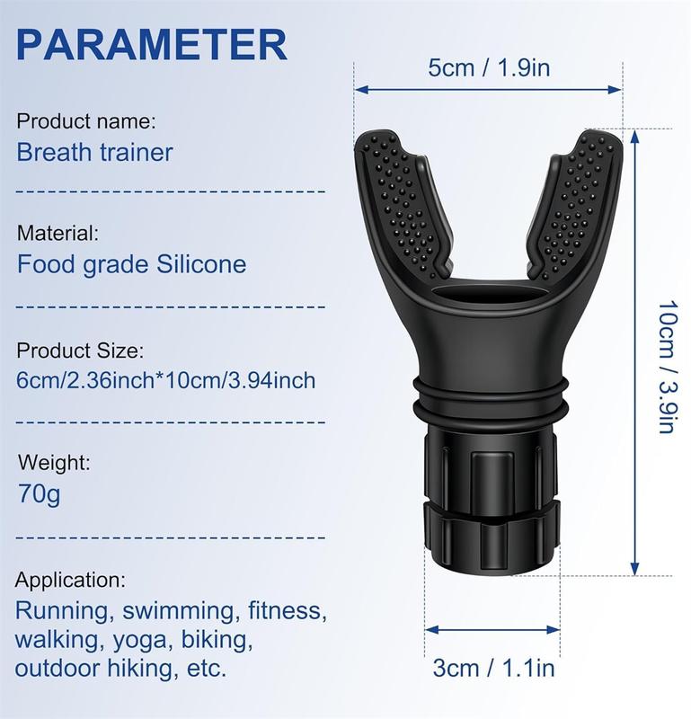Running Breathing Trainer Device-