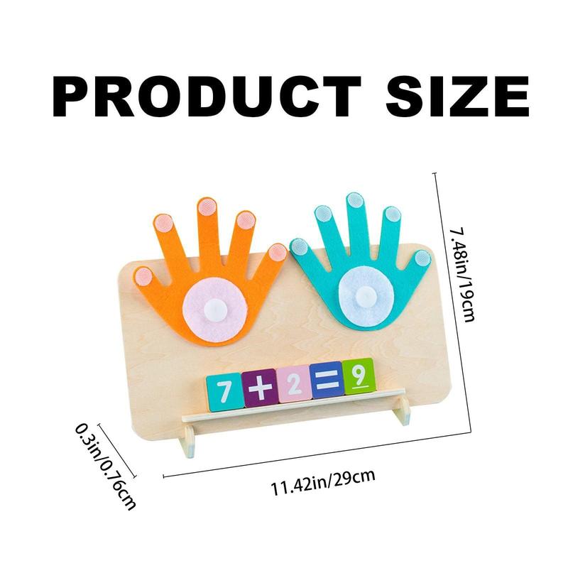 Educational Learning Number Toy for Toddler.Pure wood material.