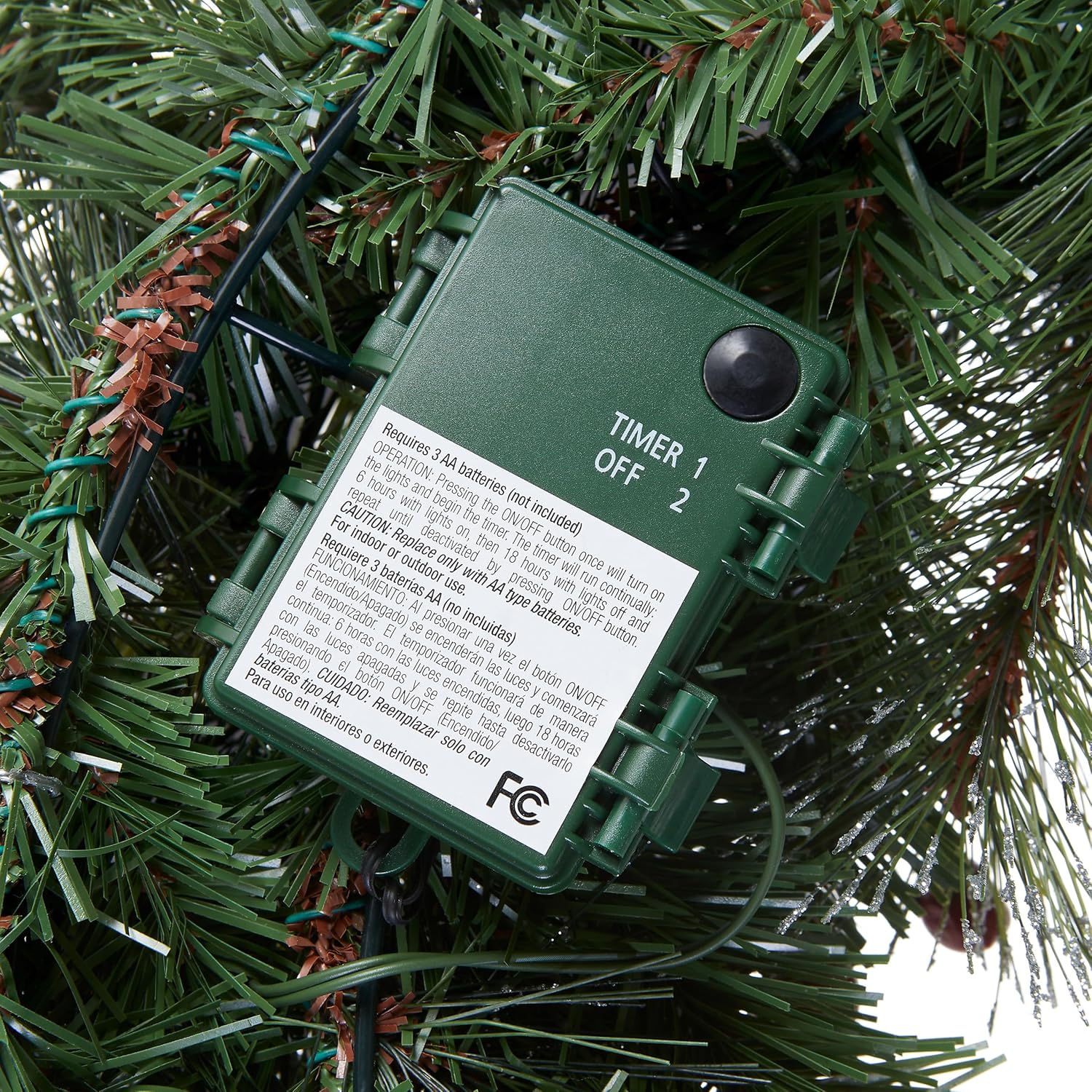 Bethlehem Lights Illuminated Frosted Berry 24