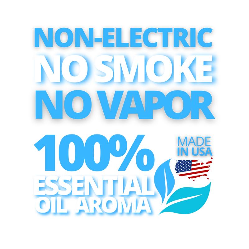 Fix Habits Aromatherapy Natural Hand Chewer with Essential Oils for on the Go Breather Fidget Mint