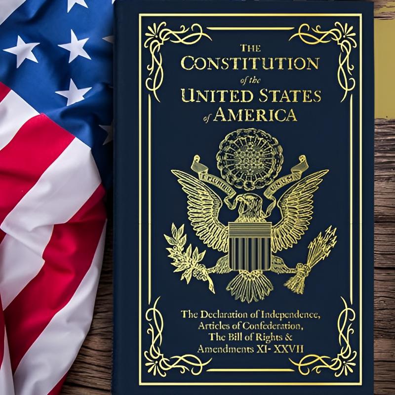 The Constitution of the United States of America: The Declaration of Independence, The Bill of Rights handy size Book