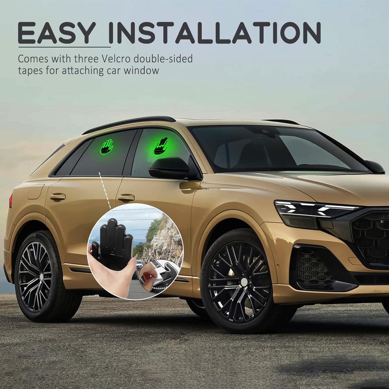 Car Gesture Decorative Lights,